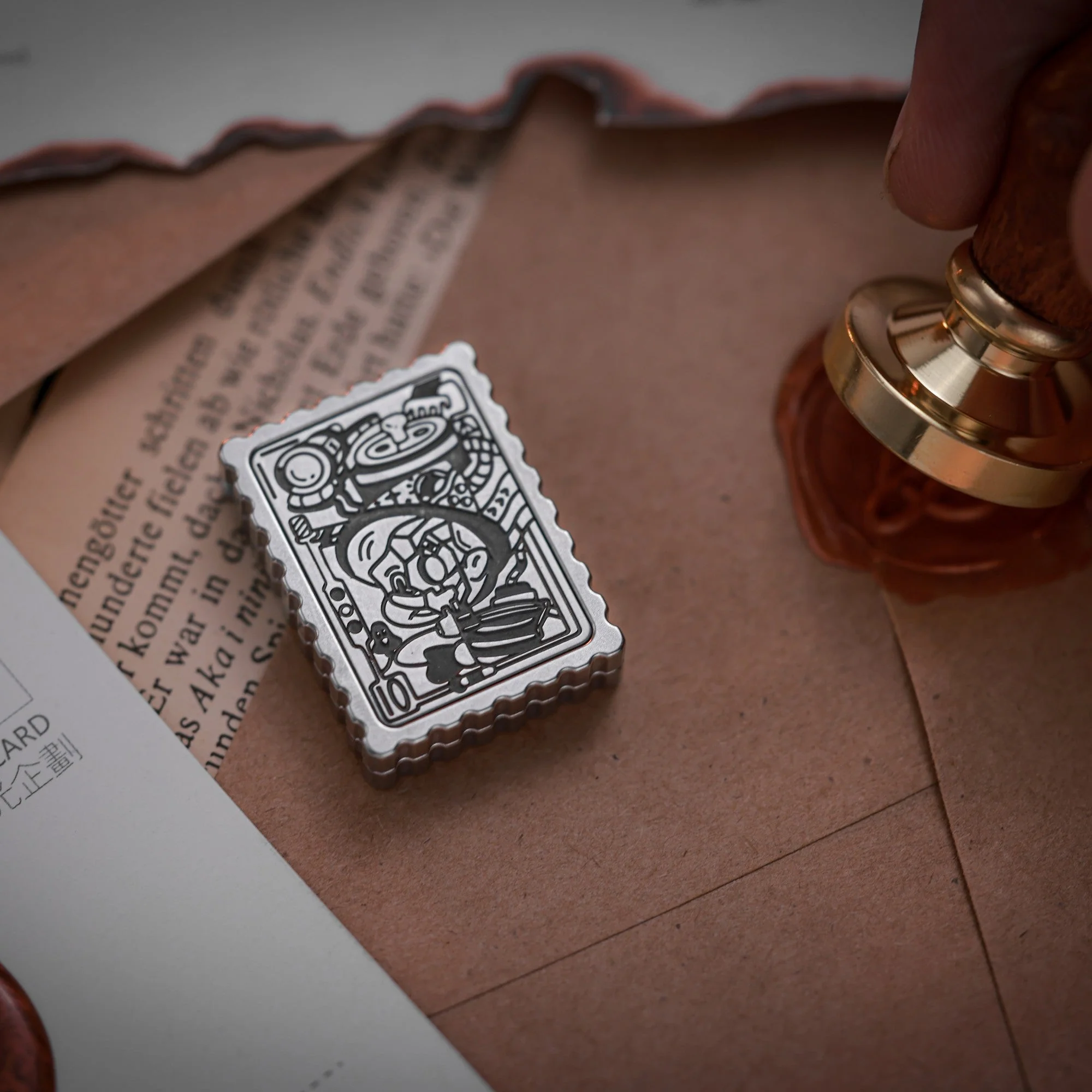 ACEdc STAMP Fidget Slider - Magnetic Version - Image 27