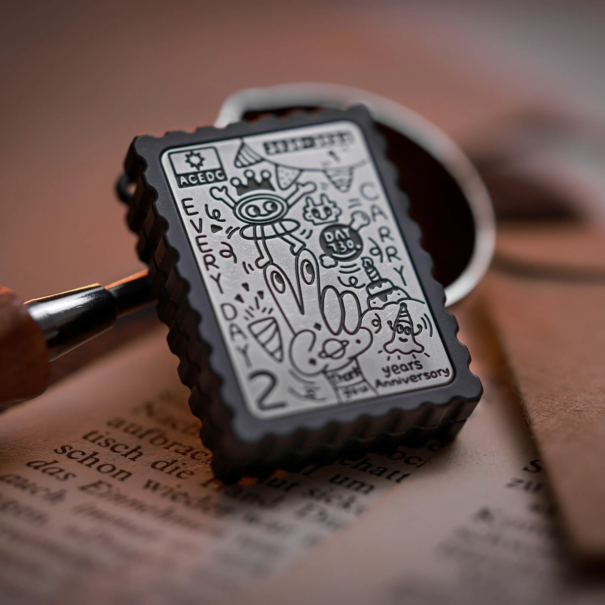 ACEdc STAMP Fidget Slider - Magnetic Version - Image 28