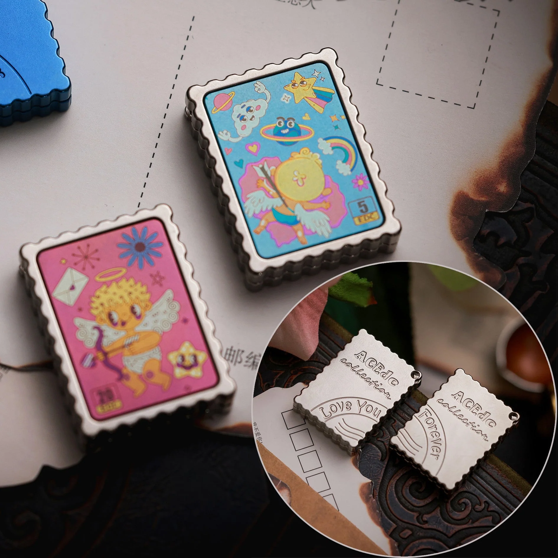 ACEdc STAMP Fidget Slider - Magnetic Version - Image 31