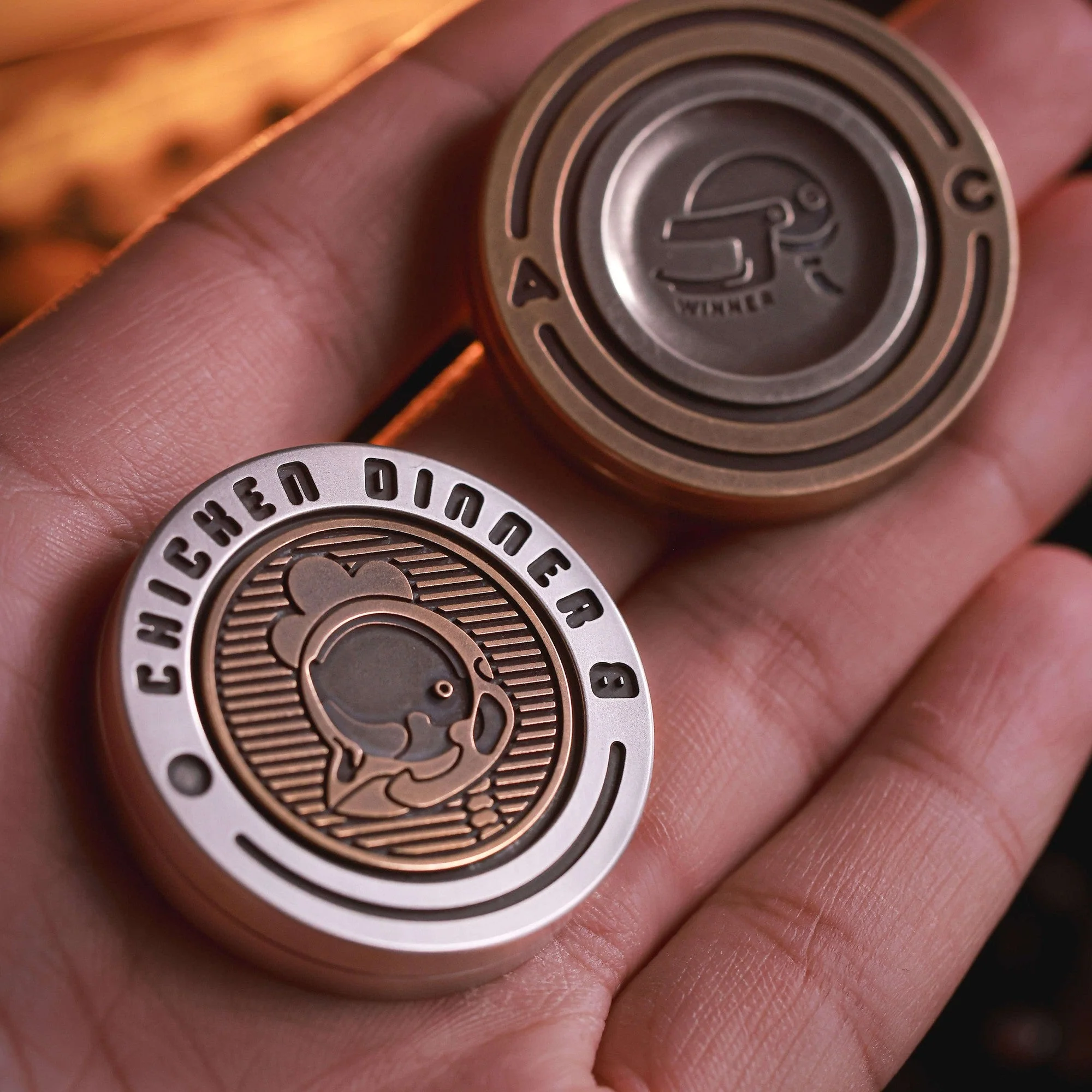 ACEdc X One Bean Chicken Dinner Haptic Coin - Image 11