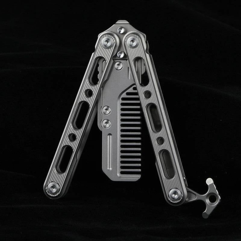 EDC Titanium Gravity Fidget Comb - Image 4