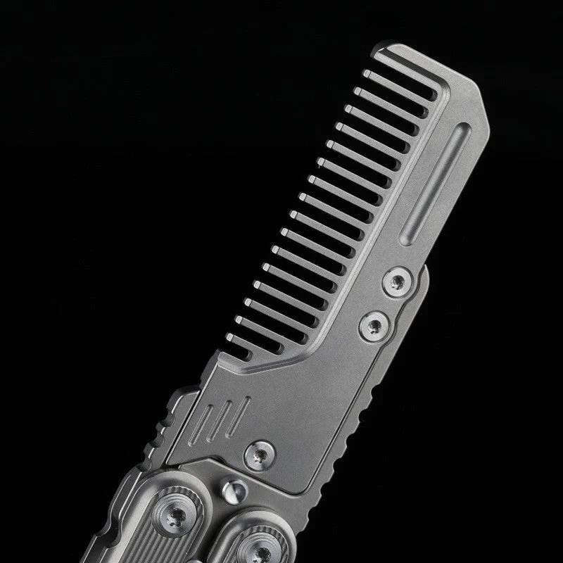 EDC Titanium Gravity Fidget Comb - Image 6