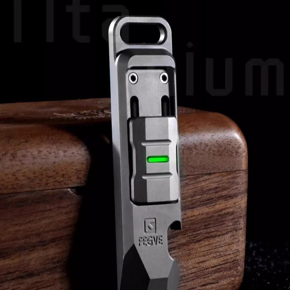 Fegve Titanium Fidget Slider Prybar - Image 3