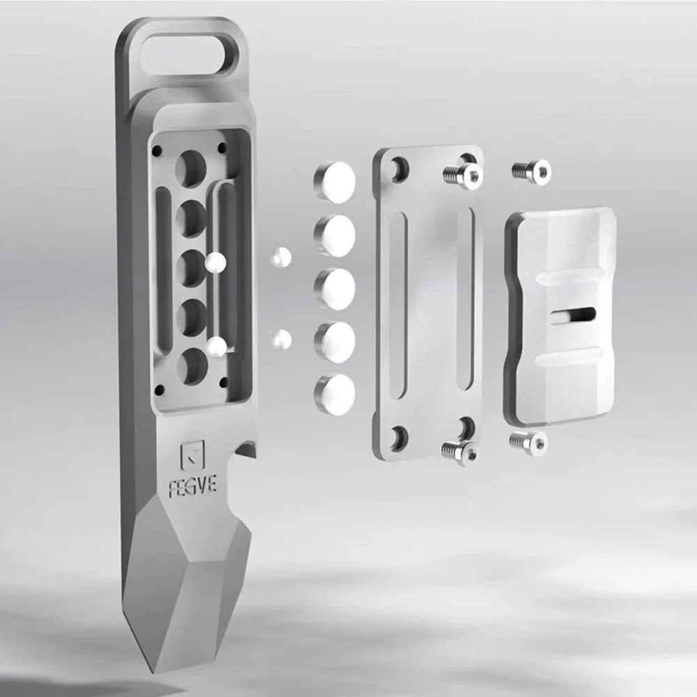 Fegve Titanium Fidget Slider Prybar - Image 5