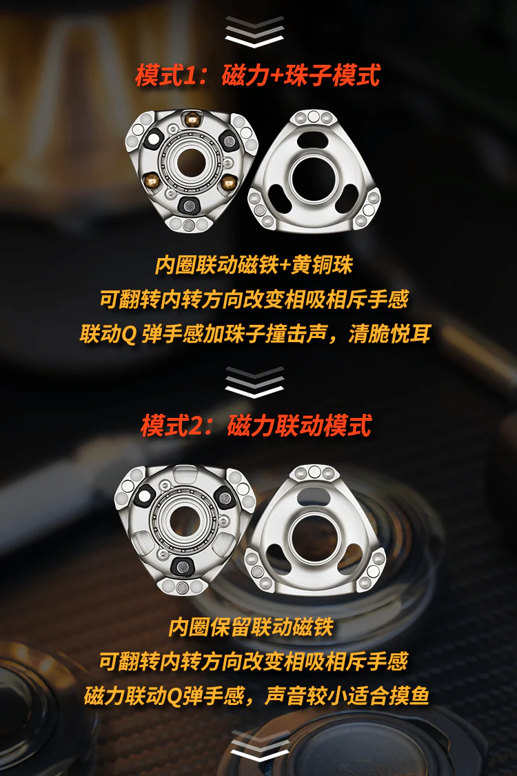 JuzhEDC FUSION Linkage Spinner - Image 10