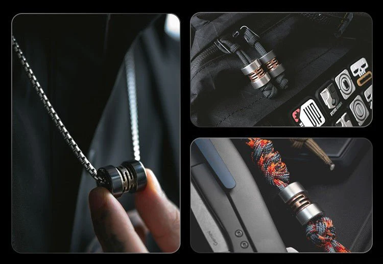 Lautie E-Capacity EDC Knife Bead Pendant - Image 18