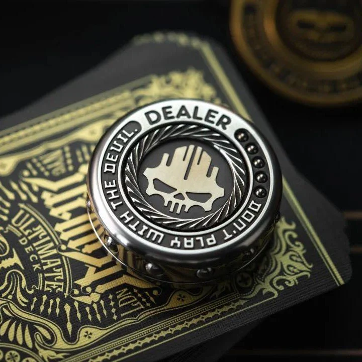 Lautie MINI DEALER Coin 2099 Poker Fidget Spinner - Image 11