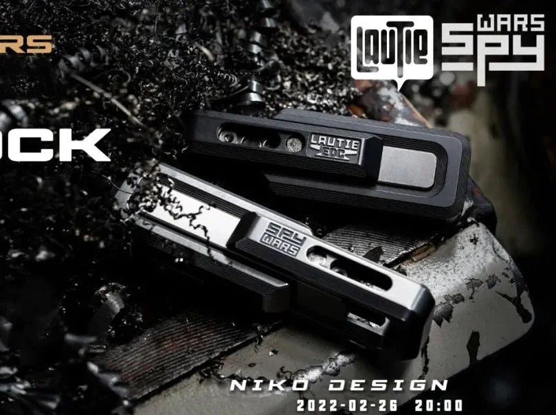 Lautie Spy Wars X-LOCK 1.0 Double Push Fidget Slider - Image 4