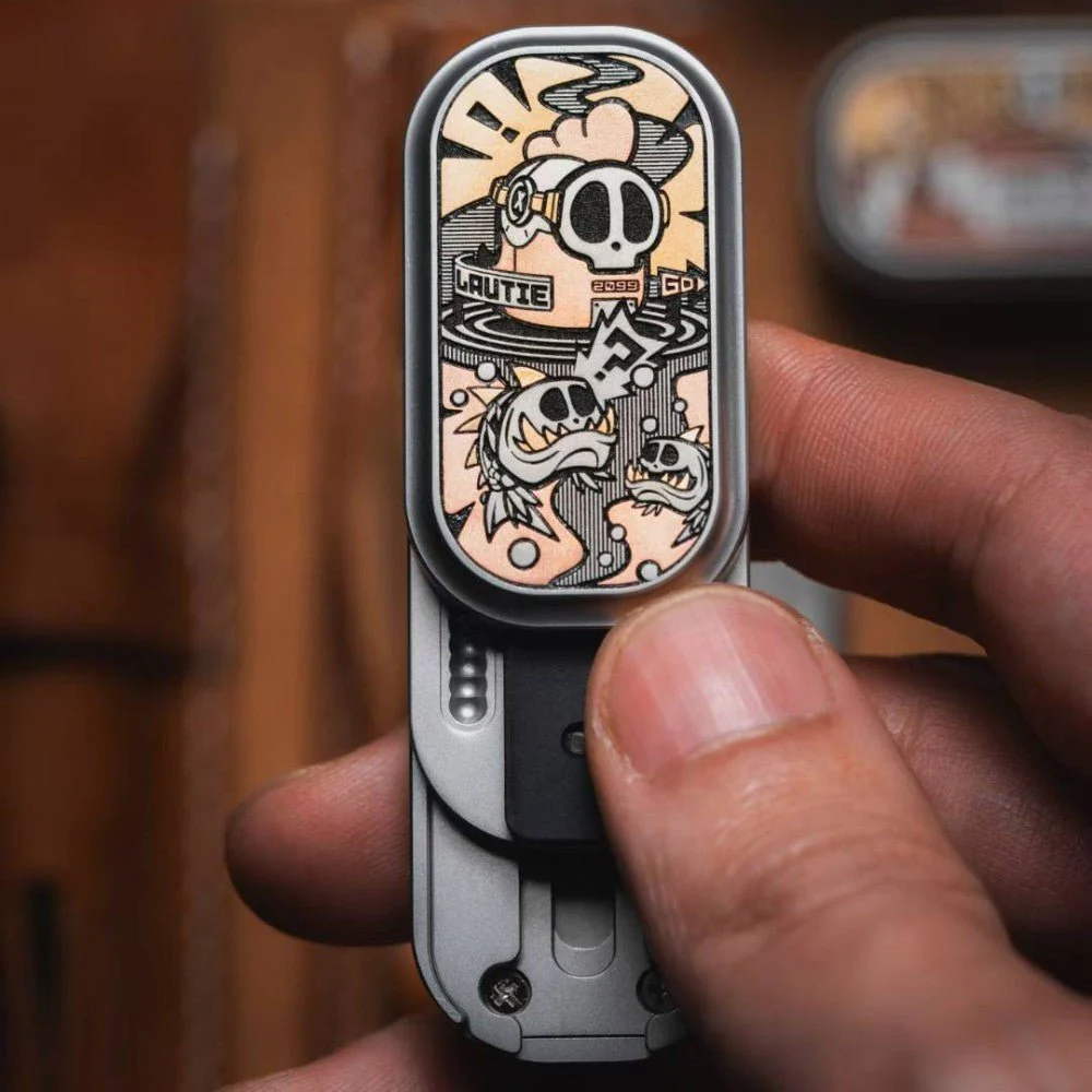 Lautie x 01EDC CRISIS ROUTE Mechanical Fidget Slider - Image 3