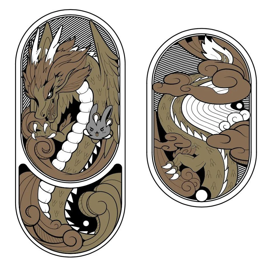 MOT Titanium Dragon Groove Fidget Slider - Image 9