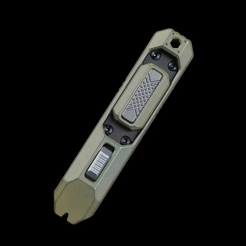 Muyi Cyber Mecha Titanium Fidget Slider EDC Multi-Tool Prybar - Image 3