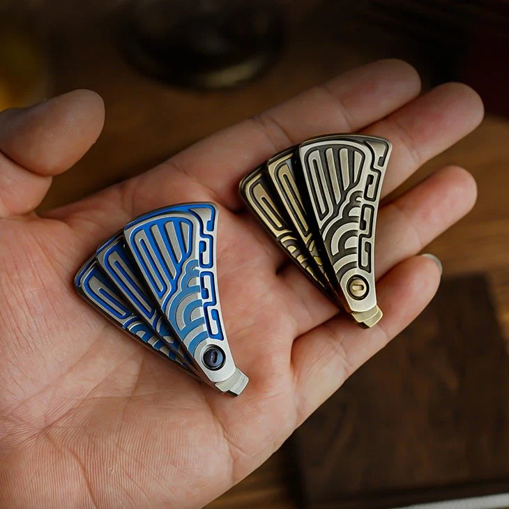 Muyi X MOT PEACOCK Hand Fan Fidget Slider - Image 10