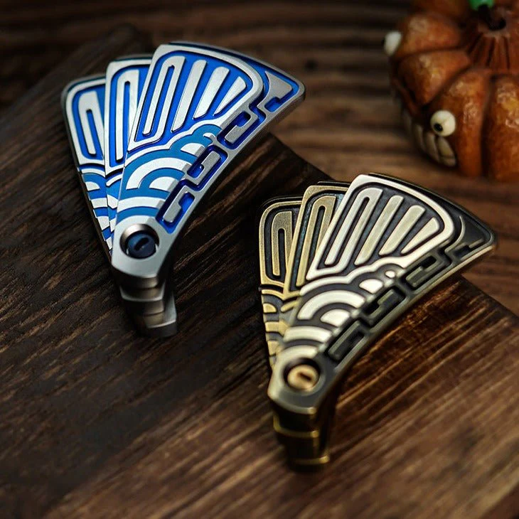 Muyi X MOT PEACOCK Hand Fan Fidget Slider - Image 12