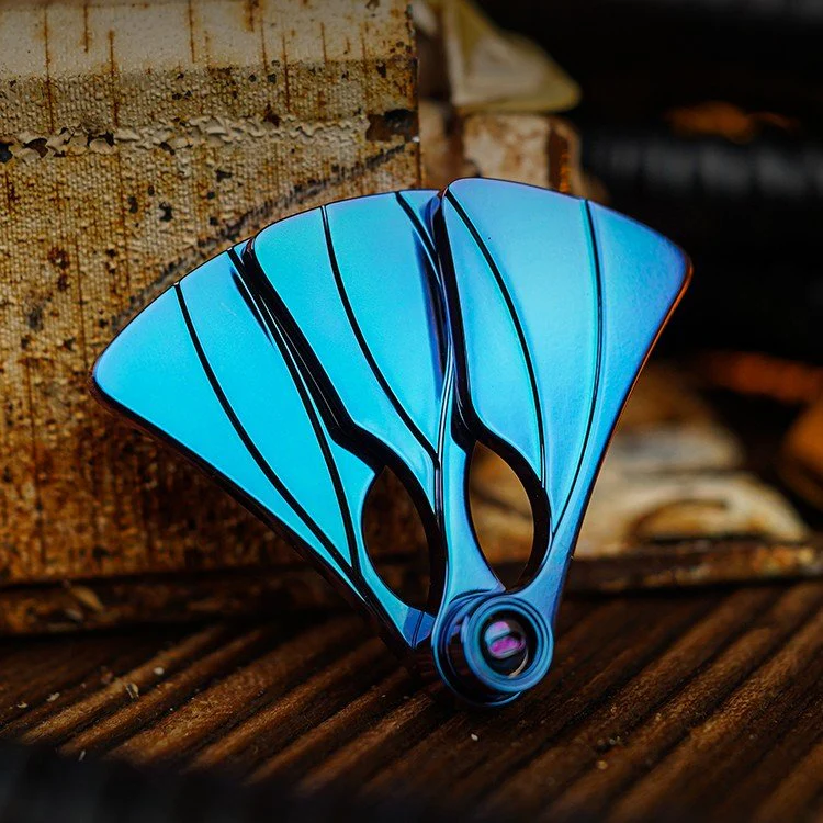 Muyi X MOT PEACOCK Hand Fan Fidget Slider - Image 7