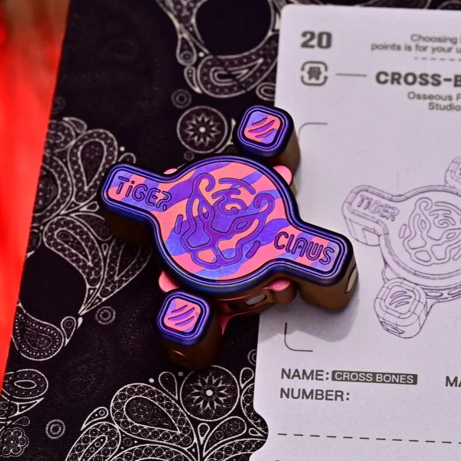 Osseous Point CROSS BONES Fidget Slider - Image 7