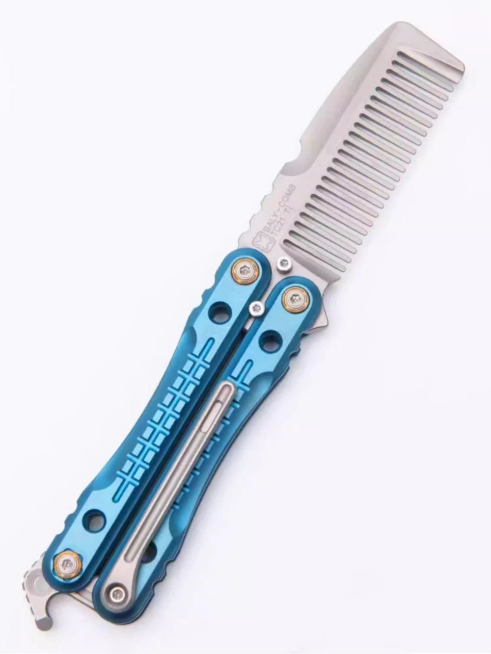 Ruisha MOYEWORKS Titanium Gravity Fidget Comb - Image 10
