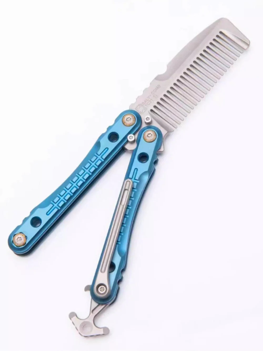 Ruisha MOYEWORKS Titanium Gravity Fidget Comb - Image 11
