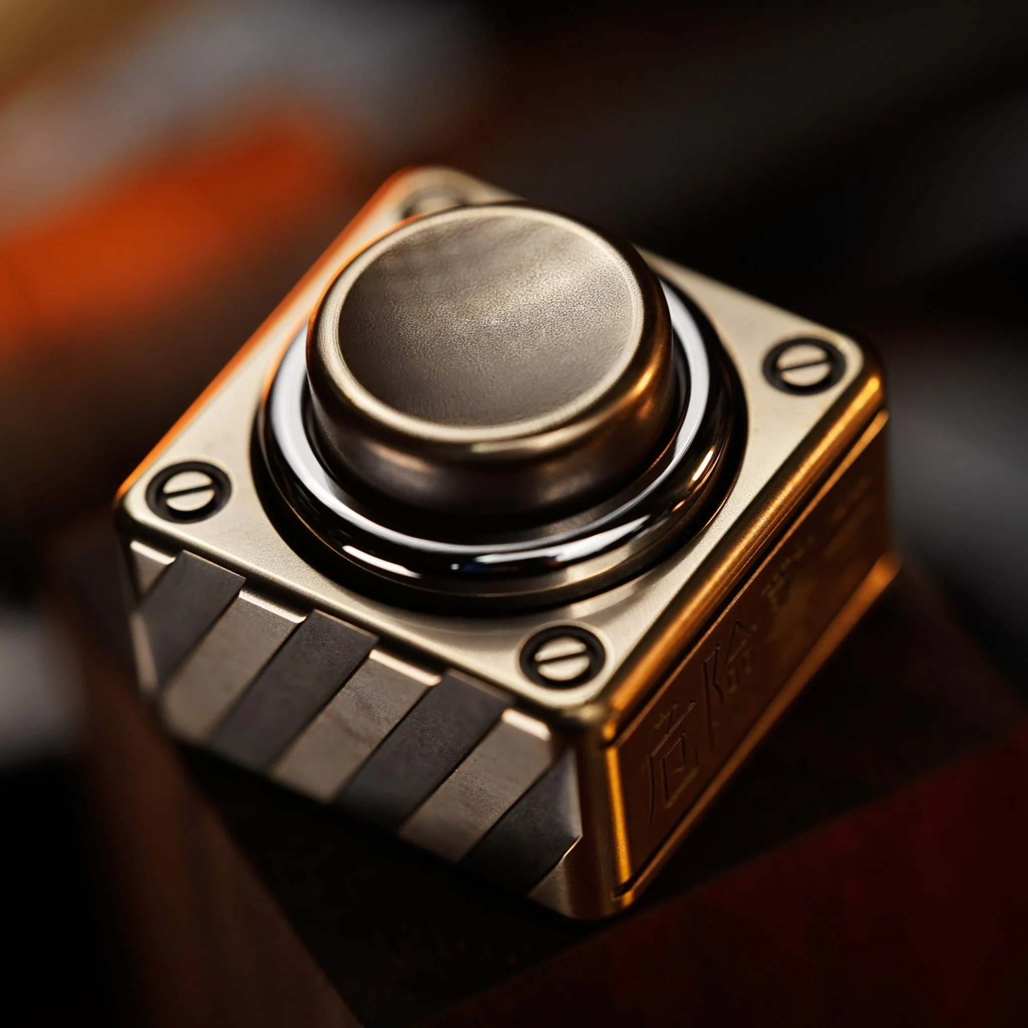 Wanwu DANGER BUTTON Fidget Clicker Spinner - Image 4