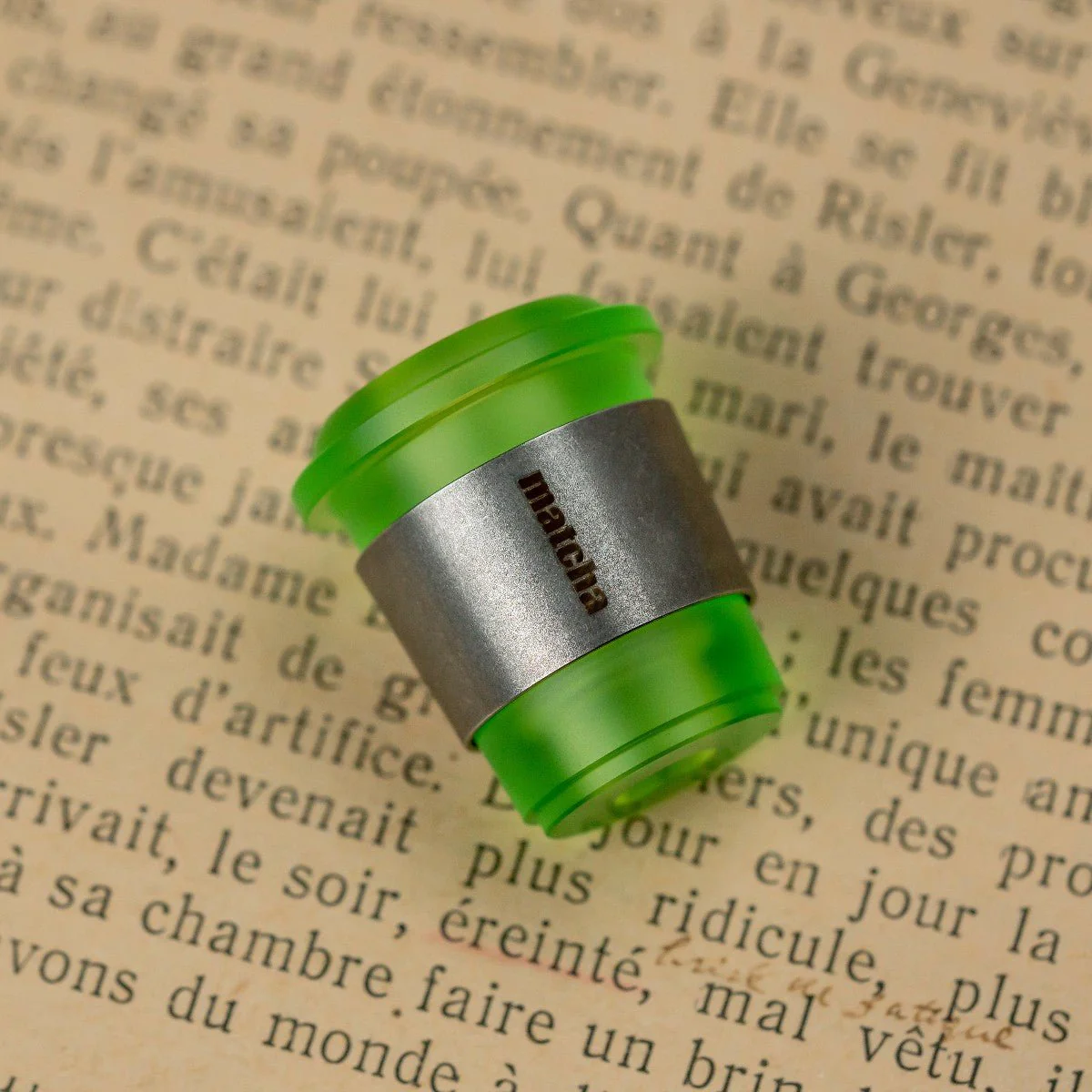 Wanwu PAPER CUP Knife Bead Fidget Spinner Pendant - Image 5