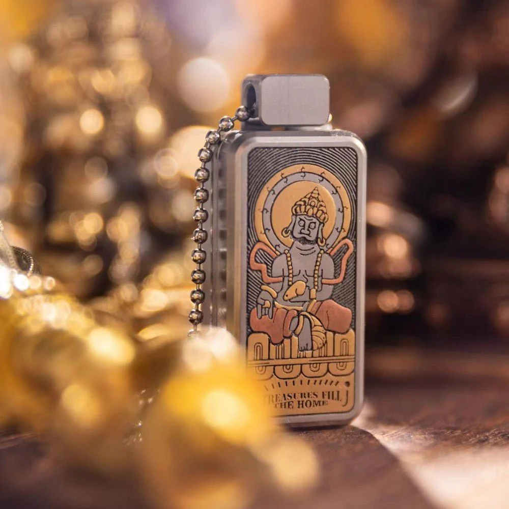 Yolo Studio x One Bean TIBETAN Fidget Slider Pendant